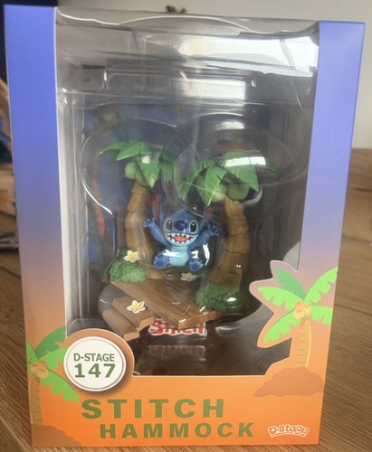 Figurine disney stitch hammock - figurine,