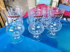 Lot de 6 magnifiques verres à
