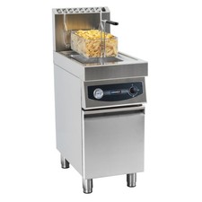 Friteuse GAZ PRO Casselin 17L, 12 kW - Soubassement inox, Thermostat 190°C