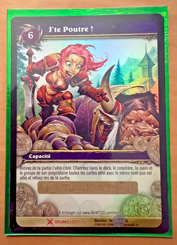 Carte loot wow te - carte,