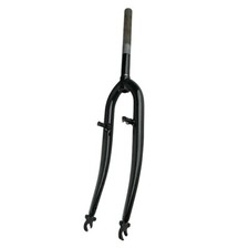 Fourche vtt 26" acier noire