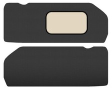 Car sun visor covers fits 1998-2020 Toyota Sienna for driver and passenger side