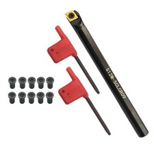 Porte-outils de tournage de tour à métaux avec inserts et accessoires CCMT09T3