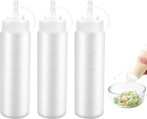 Lot bouteilles sauce 500ml - 3,
