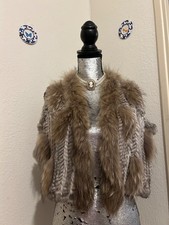 gilet fourrure lapin