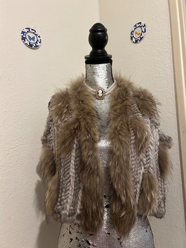 Gilet fourrure lapin - fourrure,