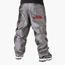 Pantalon Silver Metallic Gray