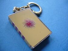 Keychain - Miniature Metal Book - BOOK SELECTION 4 Titles