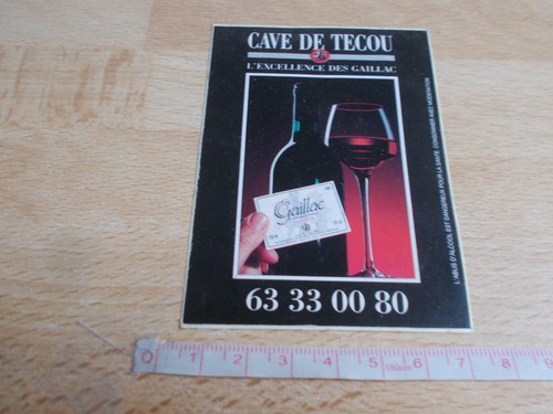 Autocollant vin cave - vin, de