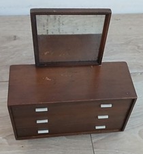 Coiffeuse miniature vintage en bois – MATTEL International Japan – années 60...