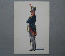 carte postale : uniformes