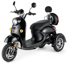 Scooter électrique 3 roues Rétro Senior Handicapé Adulte 650W VELECO ZT63 NOIR