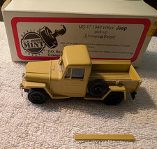 U.S. Model Mint US-17 1949 Willys Willy's Jeep Beige in Box 1/43