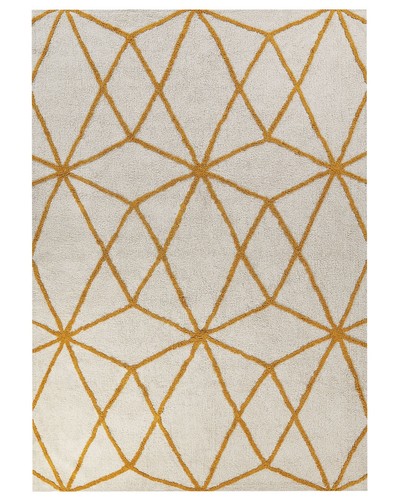 Tapis coton crème - crème, et