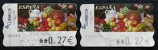 Poste espagnole 2004. Timbres auto adhésifs.
