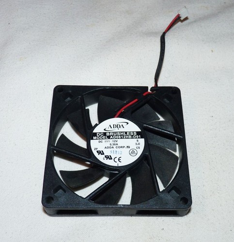 Ventilateur 12v 80x15mm 2 - ventilateur, pc