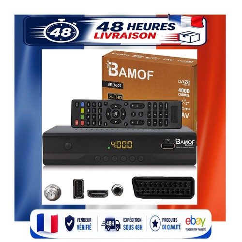 Récepteur satellite bamof - récepteur,
