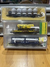 Lot De 3 Wagon Marchandise