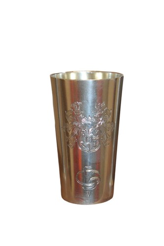 Silver officer mug 800 - , circa