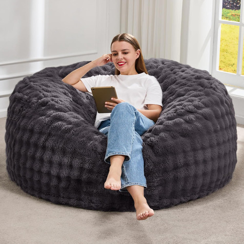 Fluffy 4ft dark grey - fluffy,