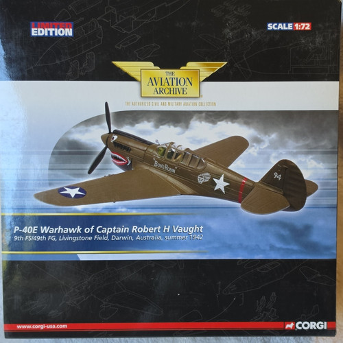 Corgi aviation archive 40e - archive, p-40e