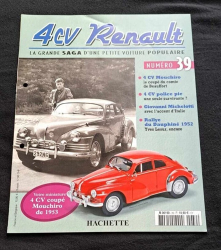 Fascicule 4cv renault la - 4cv, 39