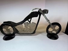 Plasma Cutter Art  Motorcycle Handmade.       L23”xW3.5” xH9”