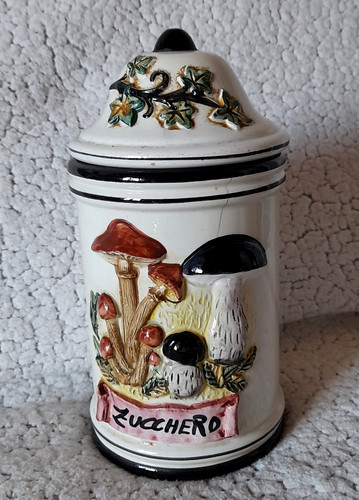 Ancien grand pot sucre - grand,