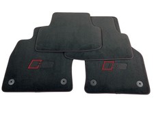 Tapis De Sol Velours Noir Audi