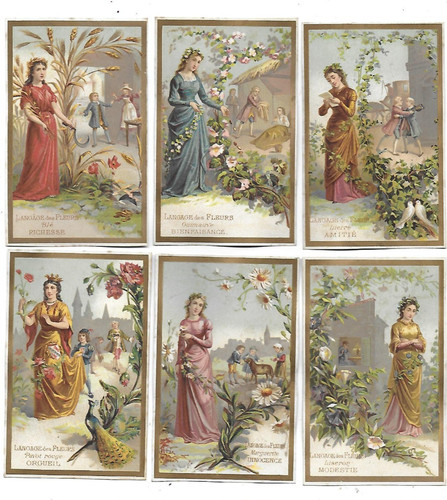 Chromos anciens cadre - chromos,