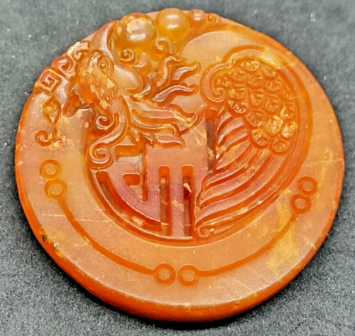 Ancien pendentif sculpture - , de
