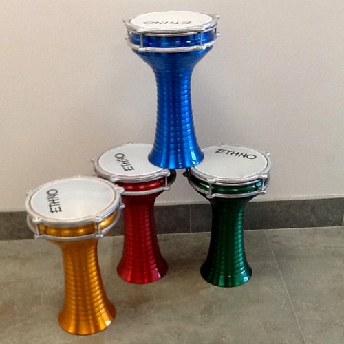 Derbouka turque aluminium - derbouka, en