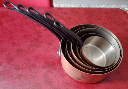 Lot anciennes casseroles - 5,