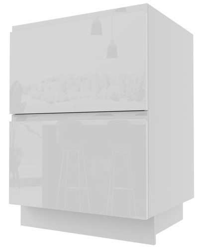 Meuble bas tiroirs florence - bas,