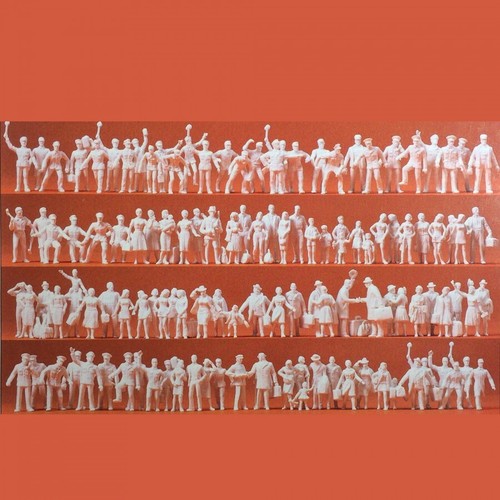 120 figurines gare passants - 120,