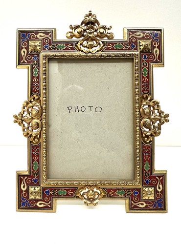 Cadre porte photos bronze - porte,