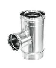 TE 90° CONCENTRIQUE INOX, 316