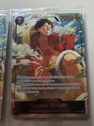 Carte one piece promo - piece, p-075