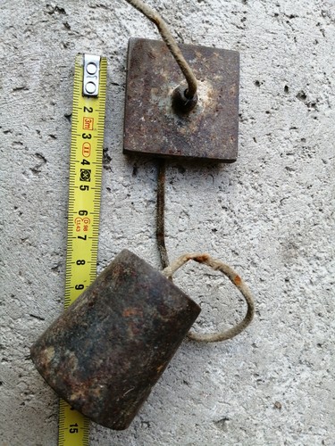 Outil ancien fil a plomb - fil,