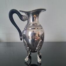 Boulenger Métal Argenté Pot A Lait Style 1er Empire