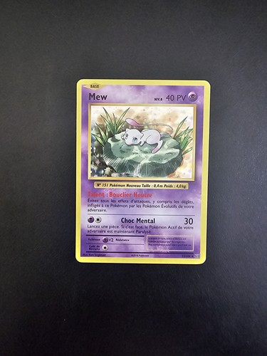 Carte pokémon mew 108 holo - pokémon,