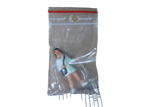 Figurine métal femme mini - figurine,