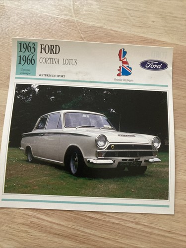 Ford cortina lotus 1963 1966 - lotus,