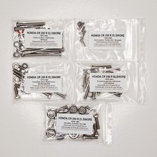 HONDA CR 250 R 1978 1979 1980 Kit vis CRUCIFORME inox moteur CR250 CR250R