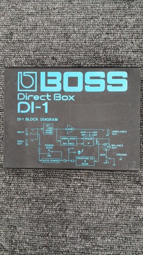 Pédale boss direct box - boss, di-1