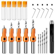 5PCS Jeu de Foret Fraise, 8mm