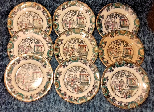Assiettes faience - 9,