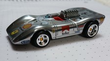 Hot Wheels Redline Ferrari 312P CUSTOM  Zamac W/Rubber Tires Marlboro Racing