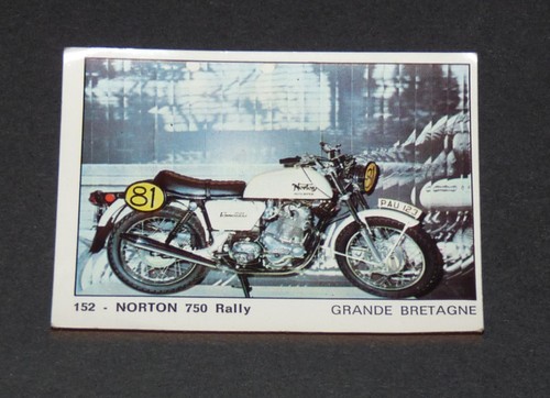 152 norton 750 rally - #152, moto