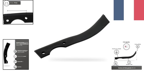 Couteau fraise 220mm gauche - couteau,